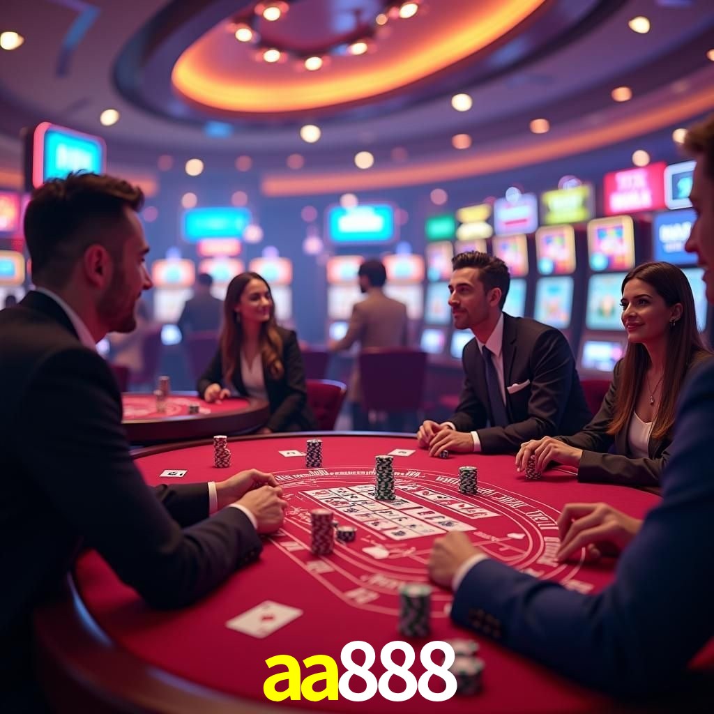 Mesa de Blackjack aa888